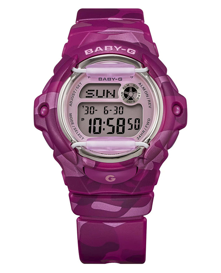 Часы Casio Baby-G BG-169CM-4 — кварцевые, пластик