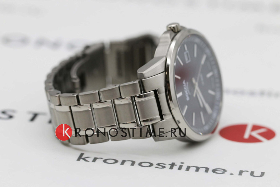 Часы Boccia Titanium Circle-Oval 3633-04 — мужские, серебристый