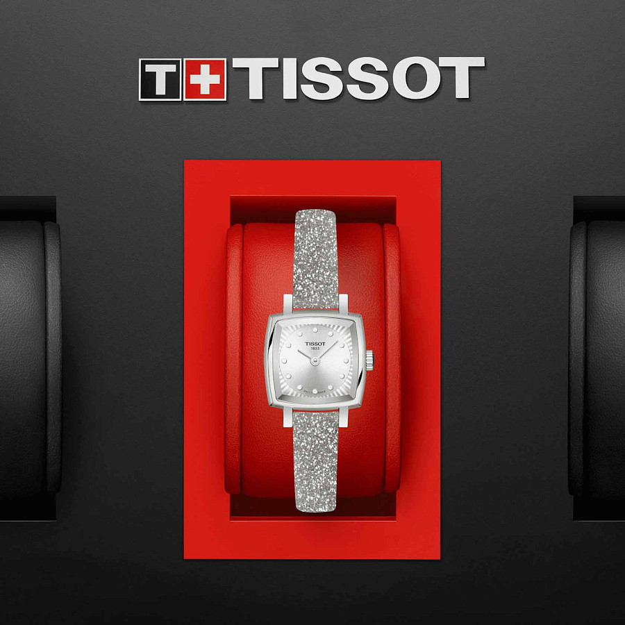 Часы Tissot Lovely Square T058.109.17.036.02 — женские, двухцветный