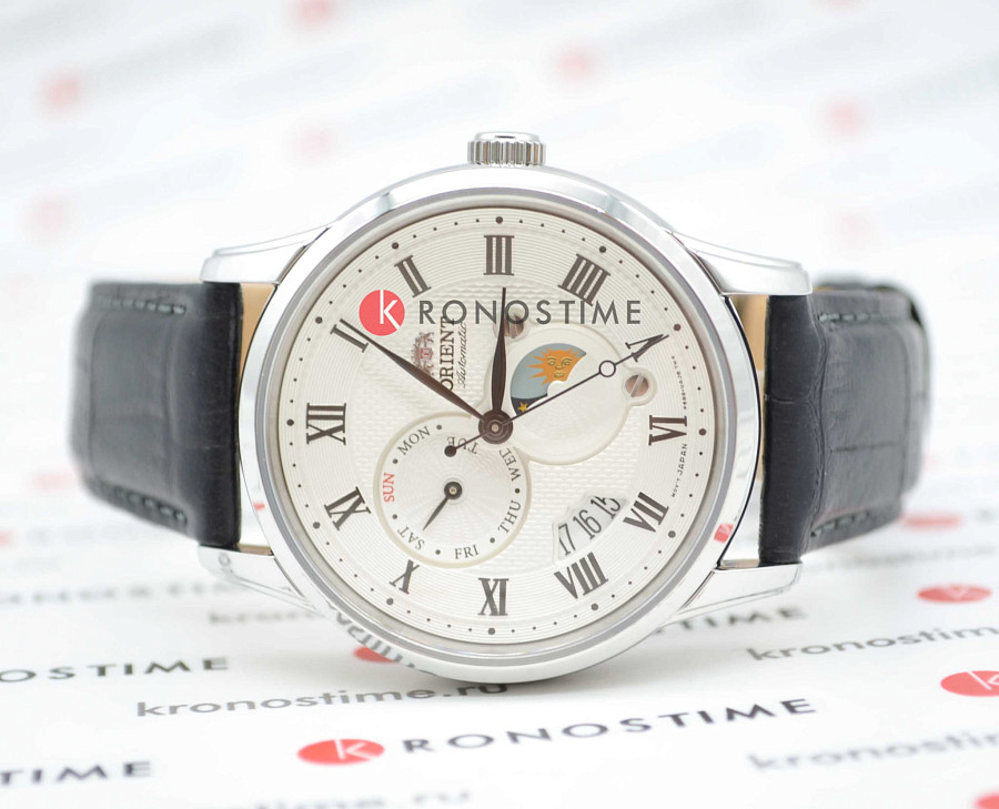 Часы Orient Sun & Moon RA-AK0008S (RN-AK0008S) — механические, Япония, мужские