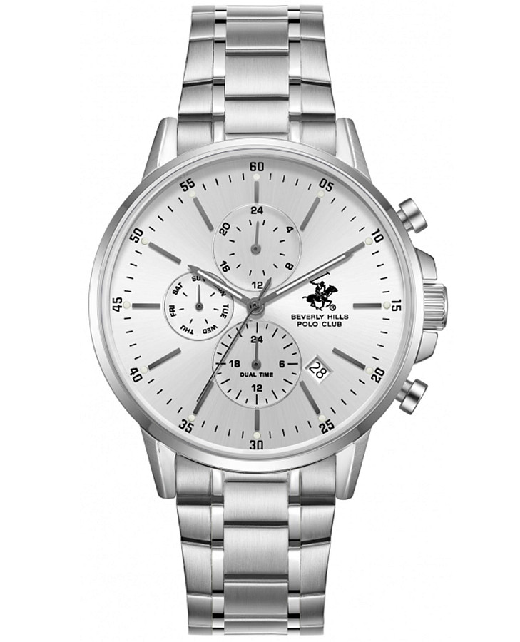 Часы Beverly Hills Polo Club Quartz BP3727X.330 — мужские, зеленый