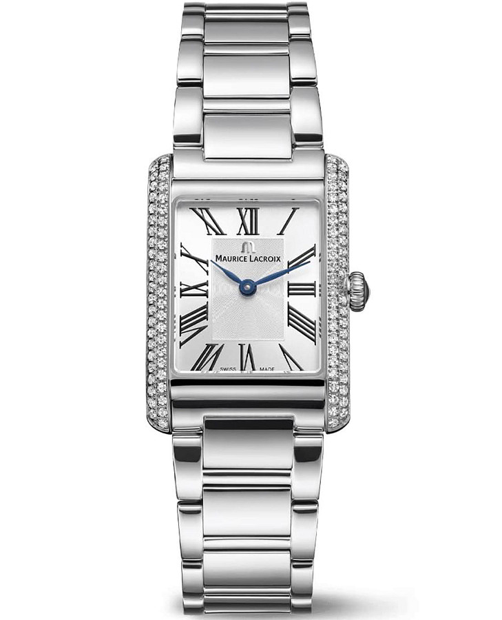 Часы Maurice Lacroix Fiaba Square FA1205-SD502-110-1 — женские, белый