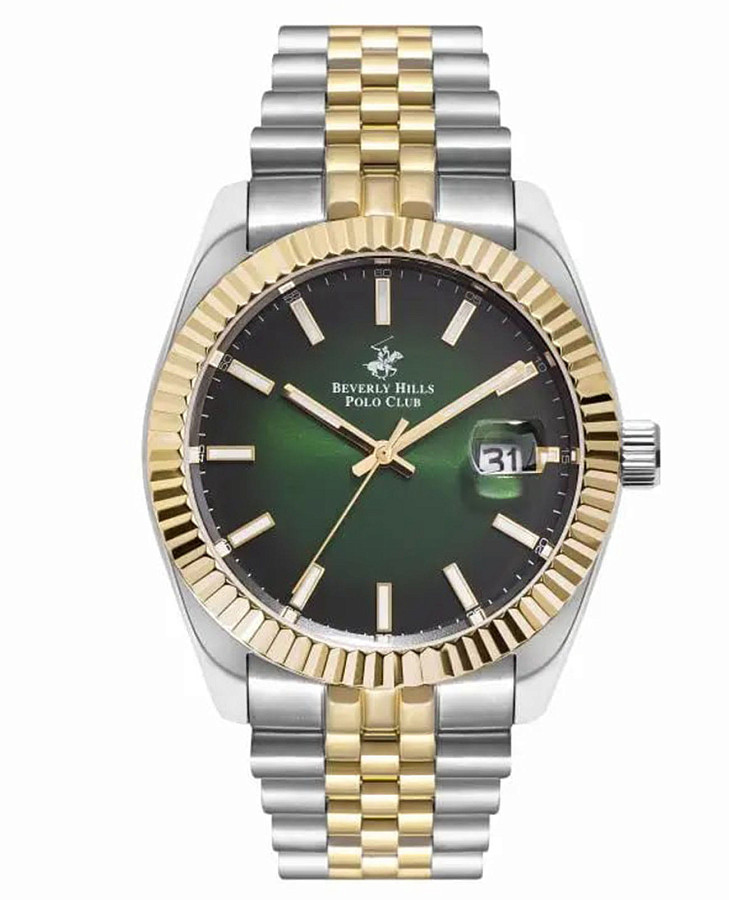 Часы Beverly Hills Polo Club BP3018X.270 — мужские, зеленый