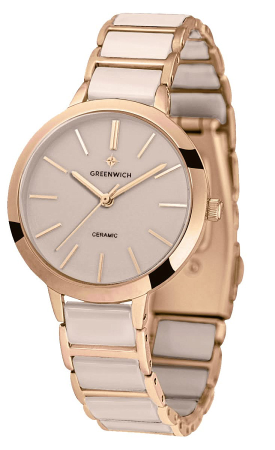 Часы Greenwich Fortune GW 331.40.35 — кварцевые, сталь металл
