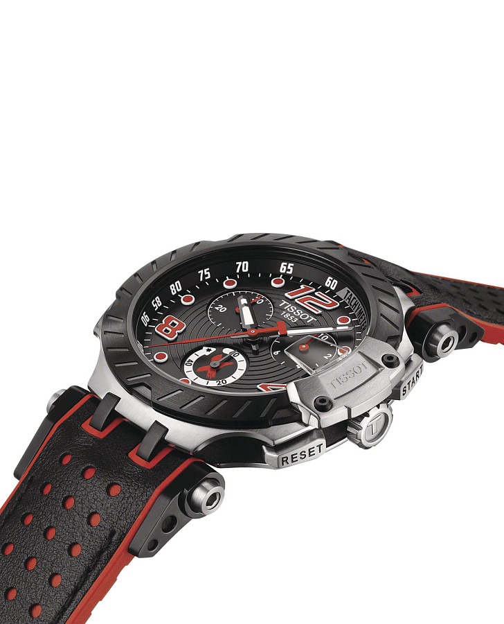 Часы Tissot T-Race Jorge Lorenzo 2020 T115.417.27.057.02 — мужские, каучук
