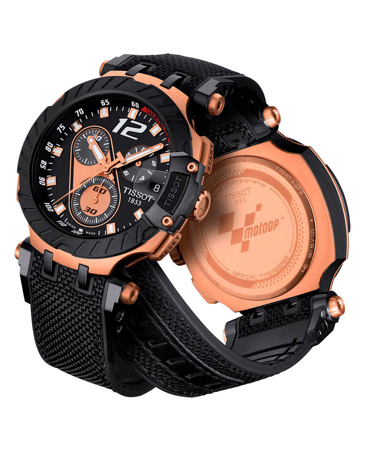 Часы Tissot T-Race Motogp Chronograph T115.417.37.057.00 — сталь металл, Швейцария