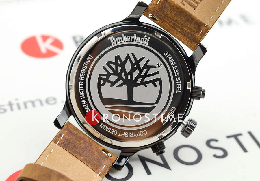 Часы Timberland Driscoll TDWGF0055701 — мужские, кожаный