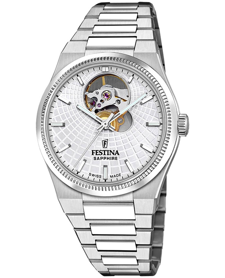 Часы Festina Automatic F20054/1 — женские, серебристый