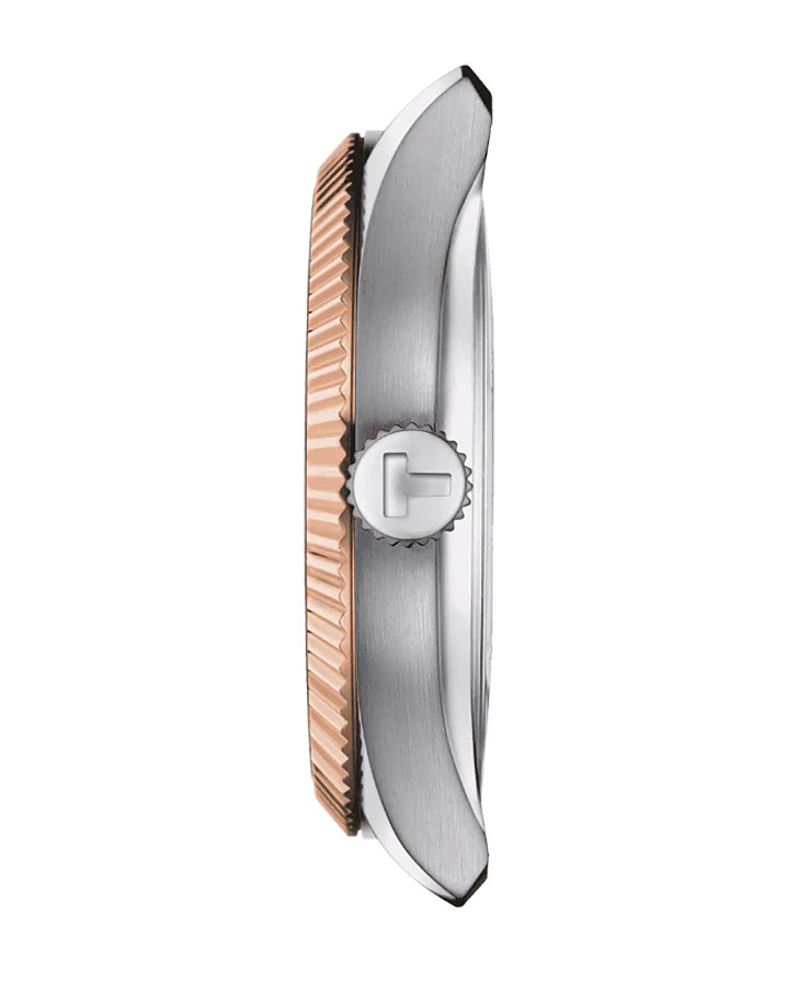 Часы Tissot Ballade Powermatic 80 Silicium T108.408.22.278.00 — сталь c pvd покрытием, мужские