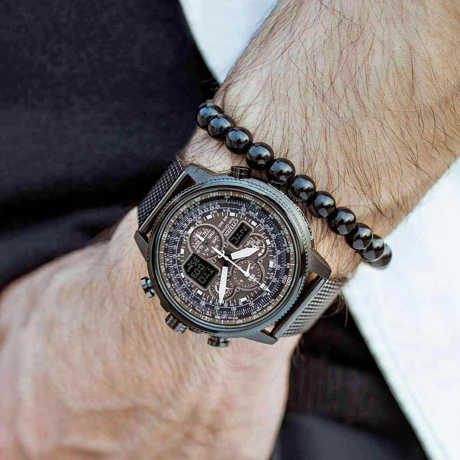 Часы Citizen Promaster JY8037-50E — кварцевые, металл сталь