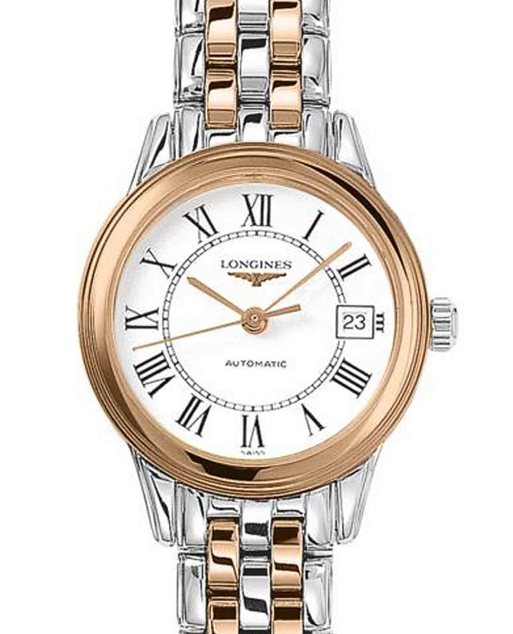 Часы Longines Flagship L4.274.3.91.7 — механические, сталь металл