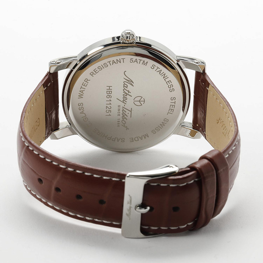Часы Mathey-Tissot City Leather HB611251AM — Швейцария, кварцевые