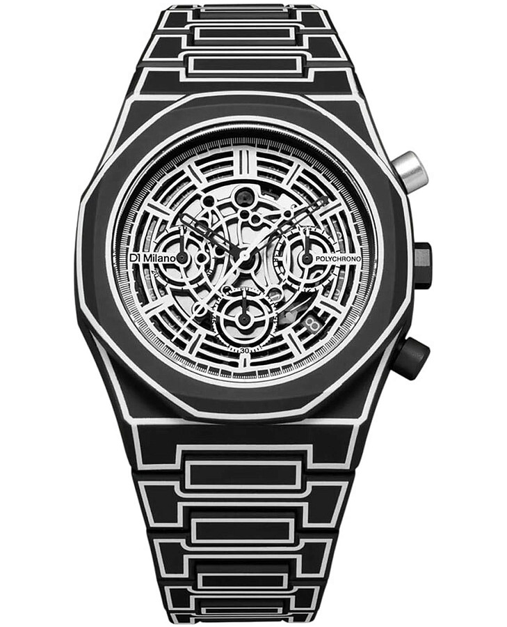 Часы D1 Milano Polychrono PHBJ14 — мужские, серебристый