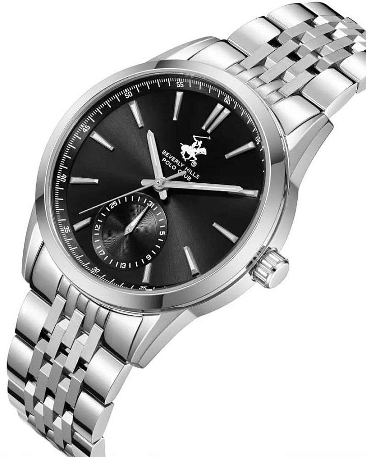 Часы Beverly Hills Polo Club BP3913X.350 — кварцевые, металл сталь