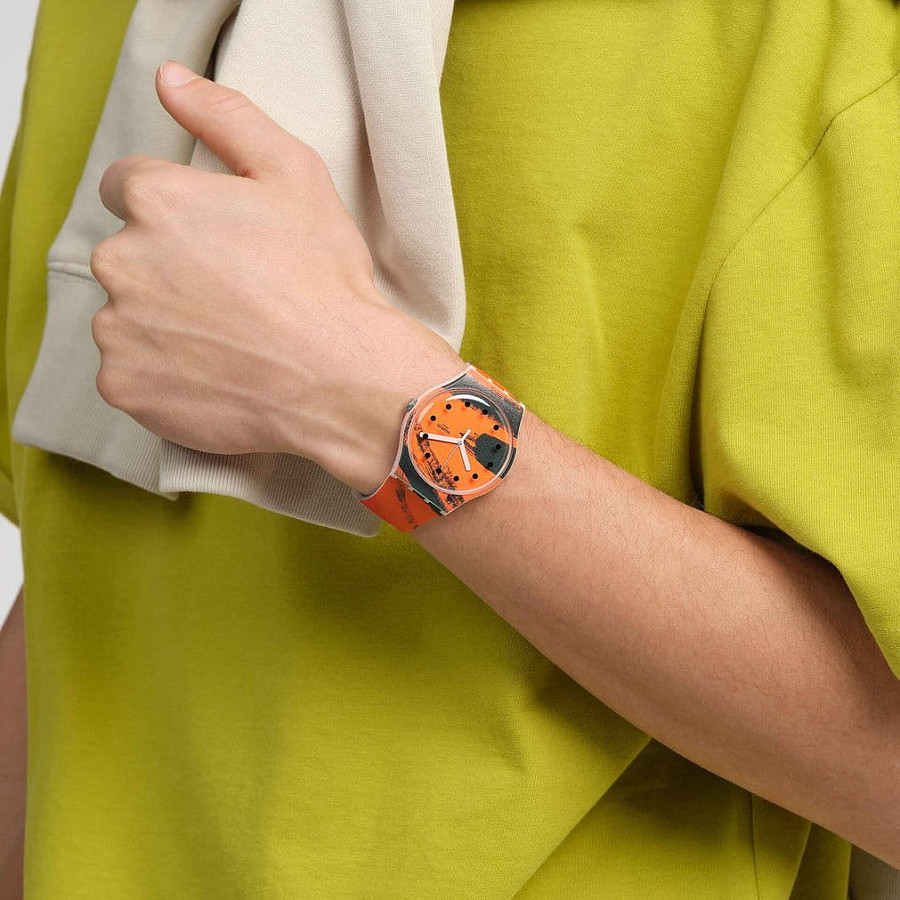 Часы Swatch New Gent SUOZ362 — Швейцария, кварцевые