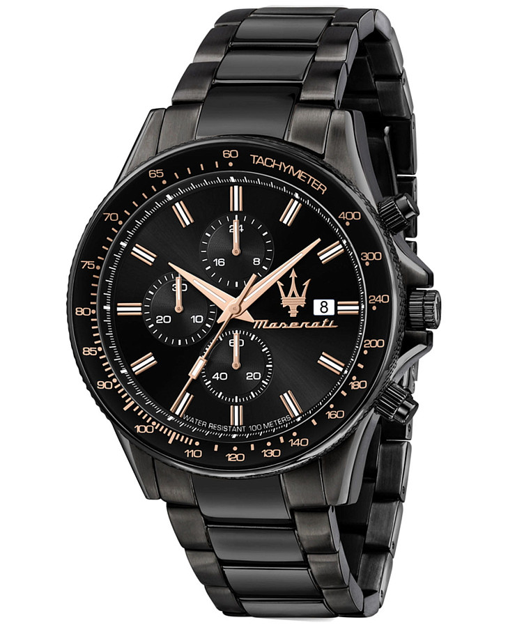 Часы Maserati Sfida R8873640011 — мужские, черный