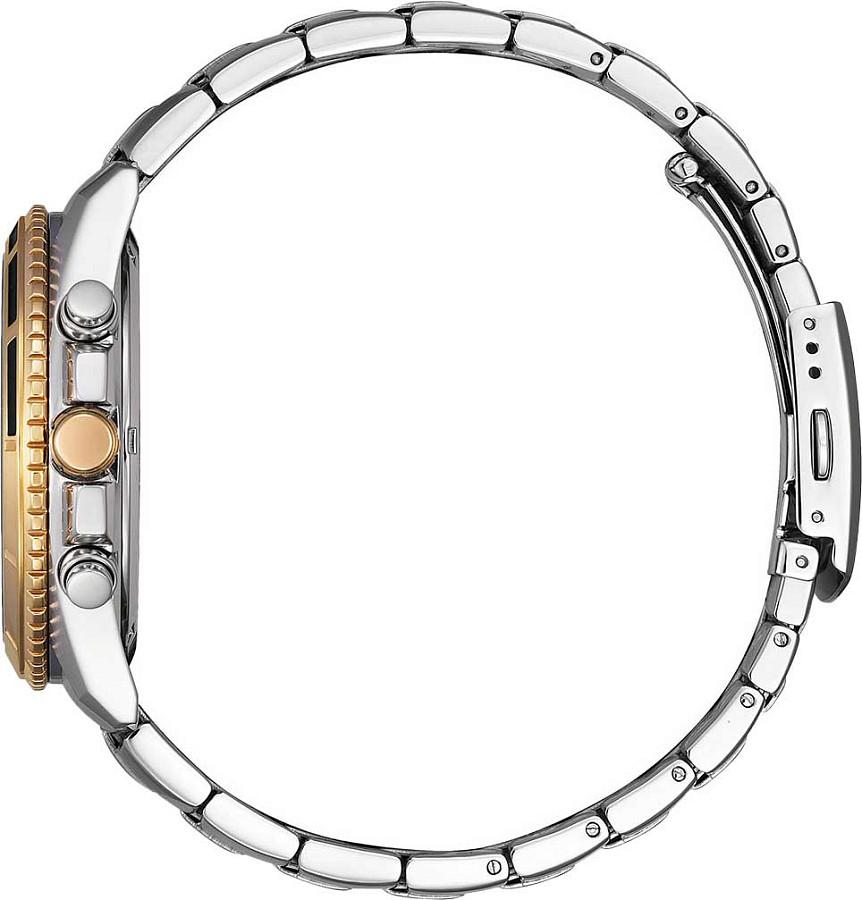 Часы Citizen Chronograph AN8204-59H — мужские, нержавеющая сталь с ip-покрытием