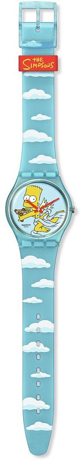 Часы Swatch Gent Biosourced Standart SO28Z115 — пластик, Швейцария