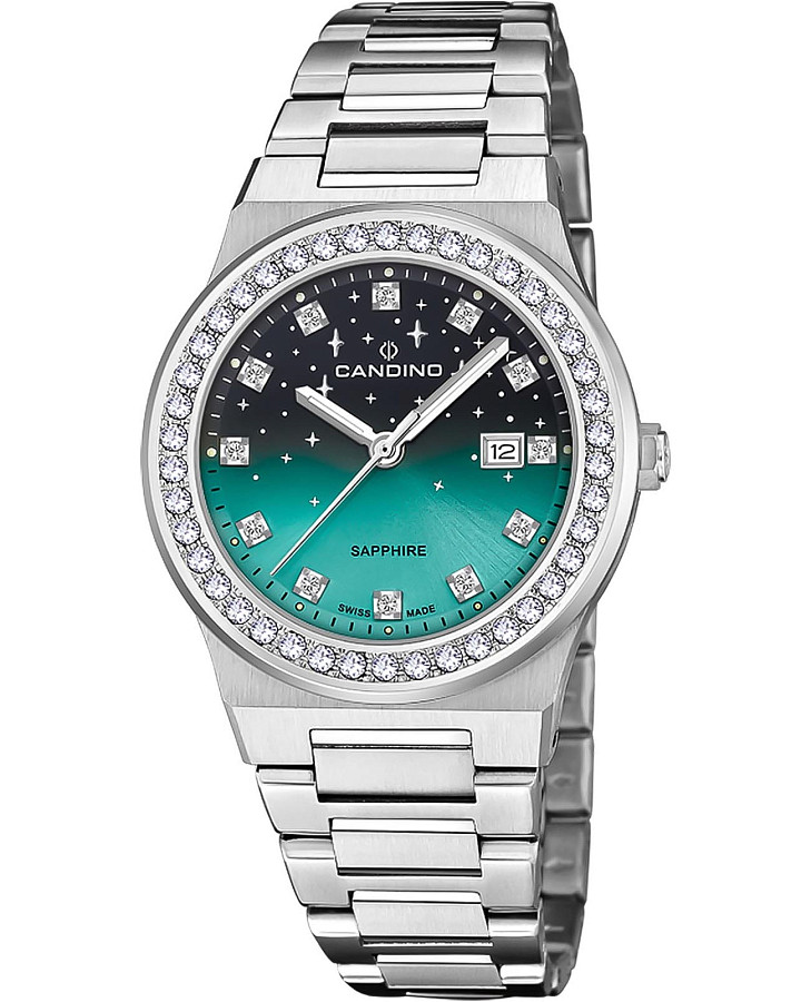 Часы Candino Lady Elegance Sparkling Date C4749/2 — женские