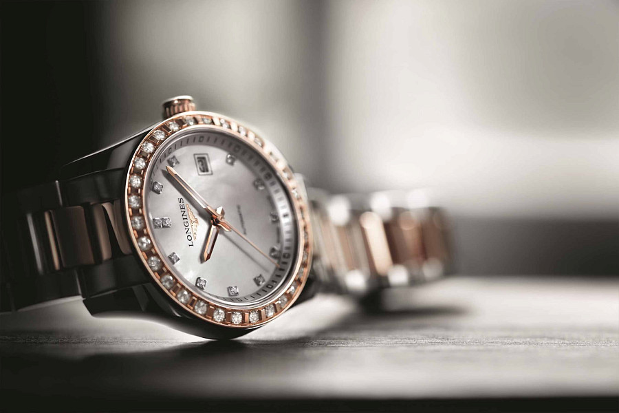 Часы Longines Conquest Classic L2.285.5.88.7 — сталь металл золото, Швейцария