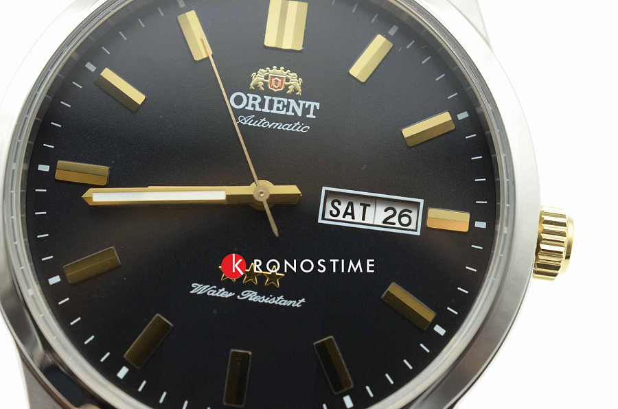 Часы Orient 3 Stars RA-AB0011B (RN-AB0011B) — механические, металл сталь