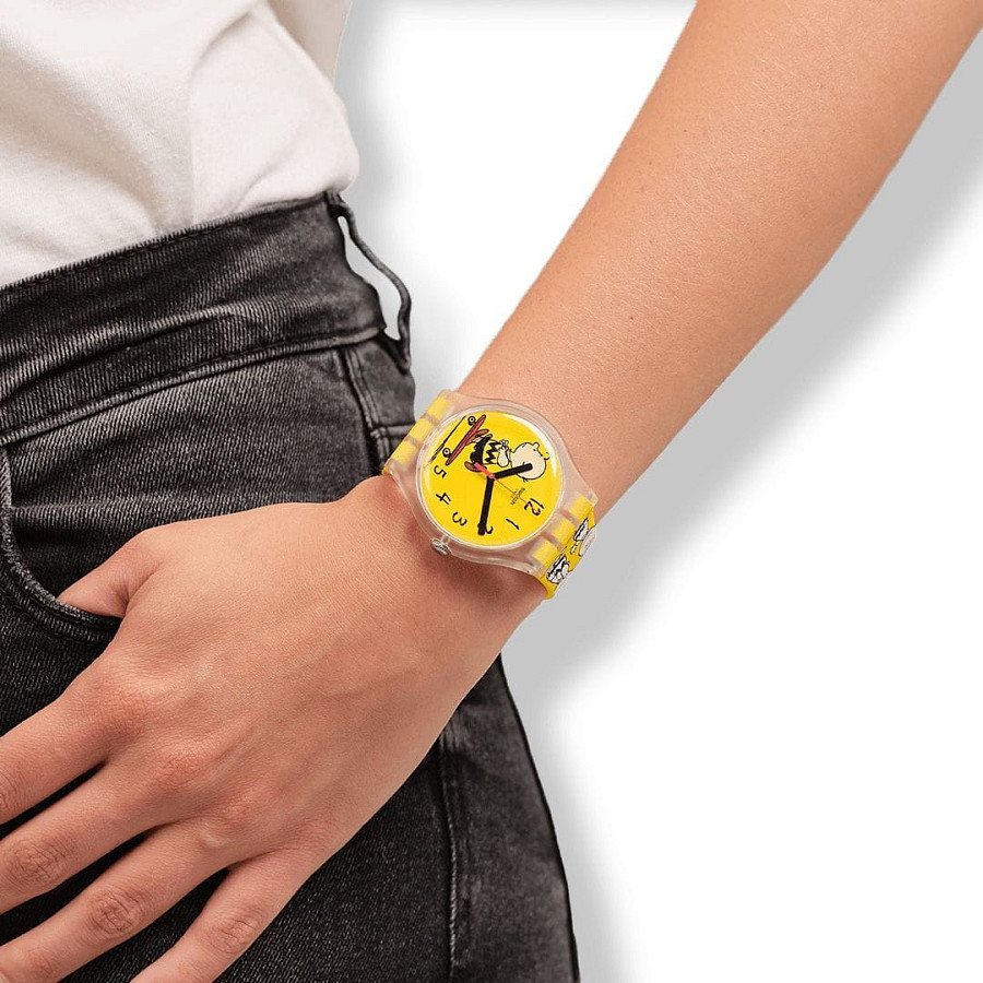 Часы Swatch New Gent Biosourced SO29Z101 — Швейцария, кварцевые
