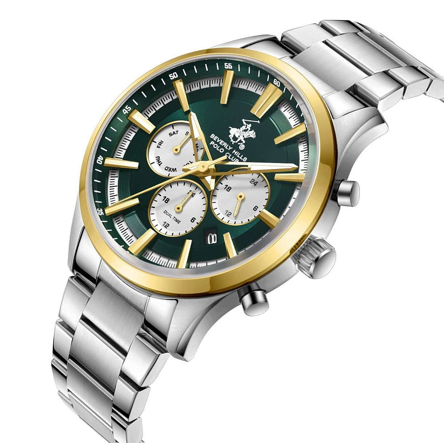 Часы Beverly Hills Polo Club BP3779X.270 — кварцевые, сталь металл