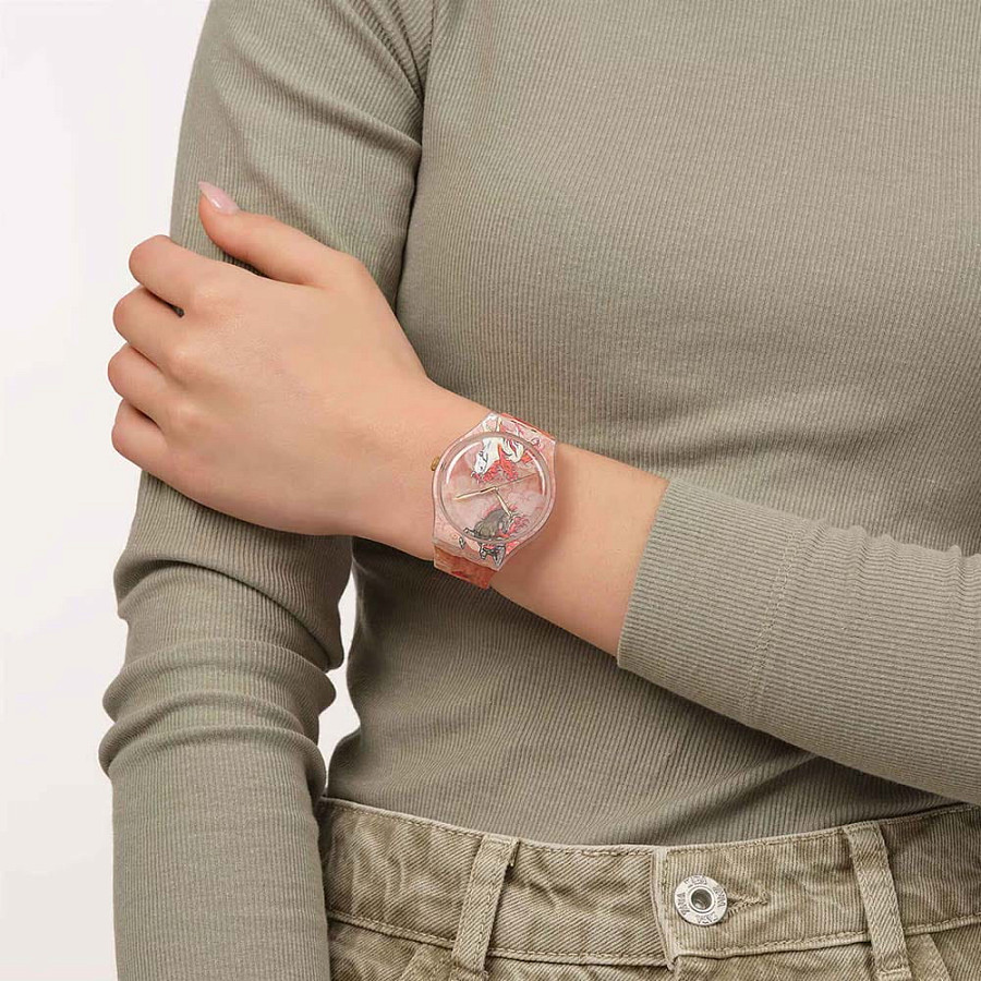 Часы Swatch Year Of The Horse SUOZ369 — силикон, женские