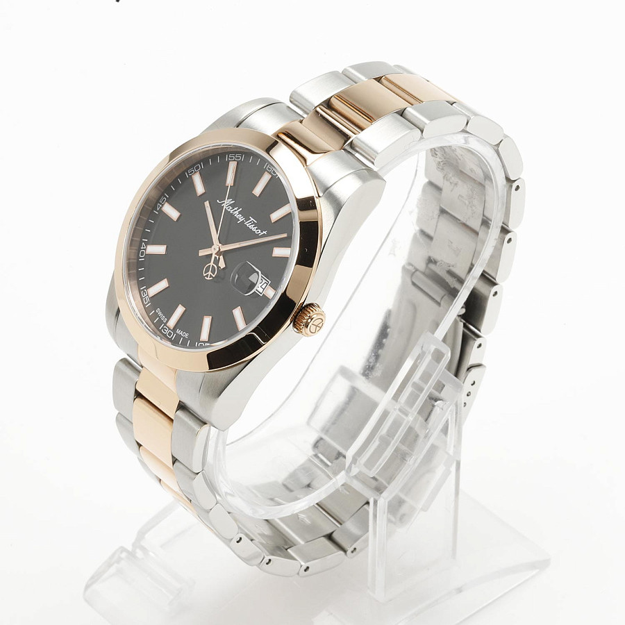 Часы Mathey-Tissot Mathy H450RN — нержавеющая сталь с pvd-покрытием, мужские