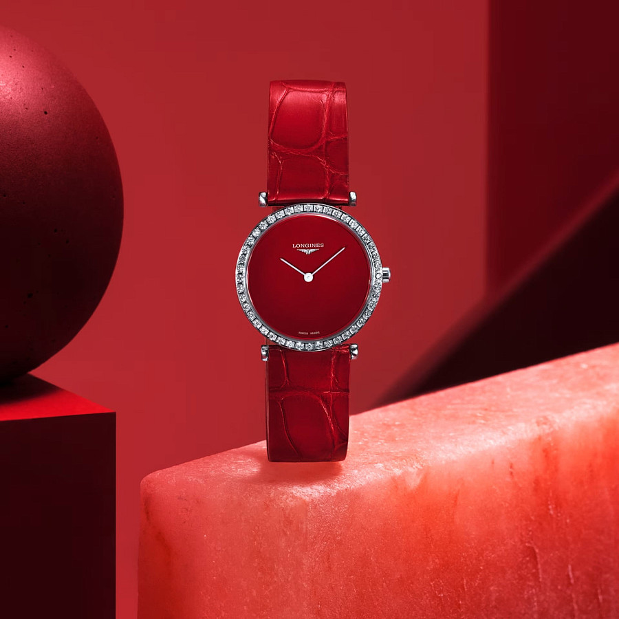 Часы Longines La Grande Classique L4.523.0.91.2 — женские, кожаный