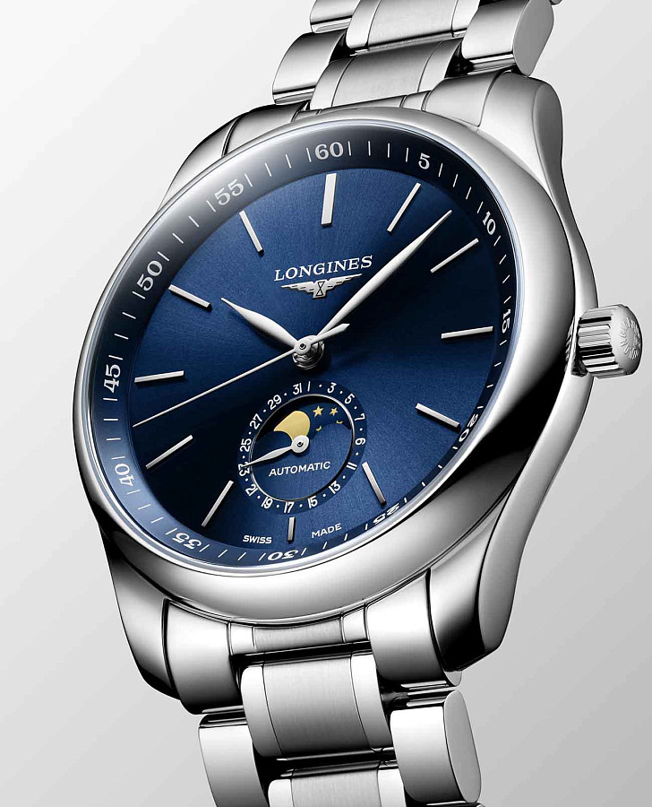 Часы Longines Master Collection L2.909.4.92.6 — нержавеющая сталь, мужские