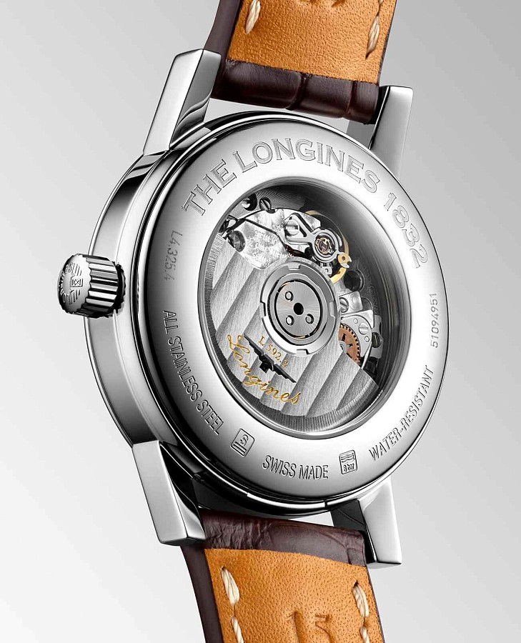 Часы Longines 1832 L4.325.4.92.2 — Швейцария, механические