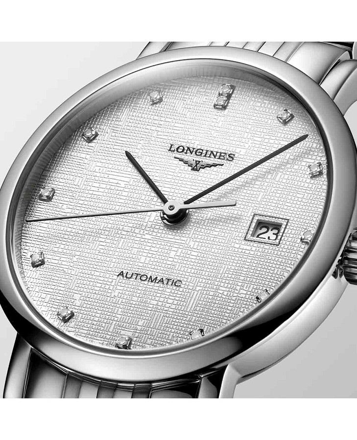 Часы Longines Elegant Collection L4.310.4.77.6 — механические, сталь металл