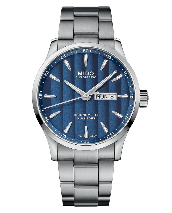 Часы Mido Multifort Chronometer 1 M038.431.11.041.00 — мужские, синий