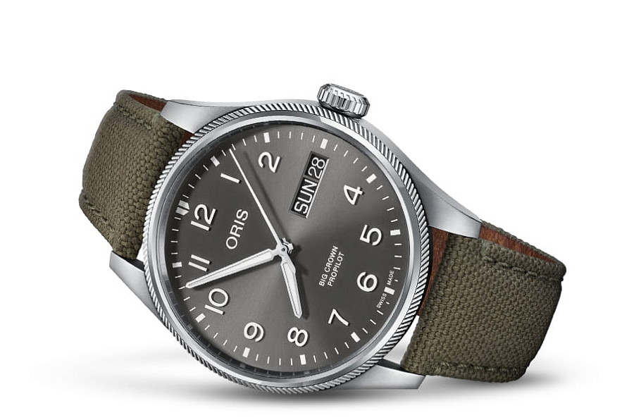 Часы Oris Propilot Big Crown Propilot Big Day Date 01 752 7760 4063-07 3 22 02LC — механические, металл сталь