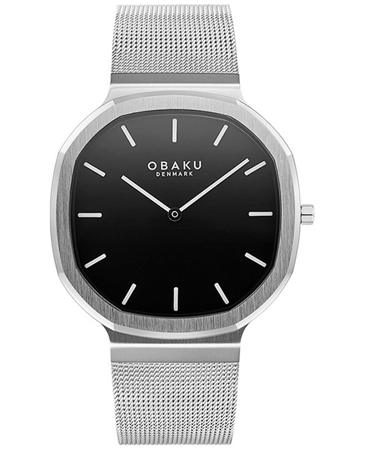 Часы Obaku Oktant V253GXCBMC — мужские, черный