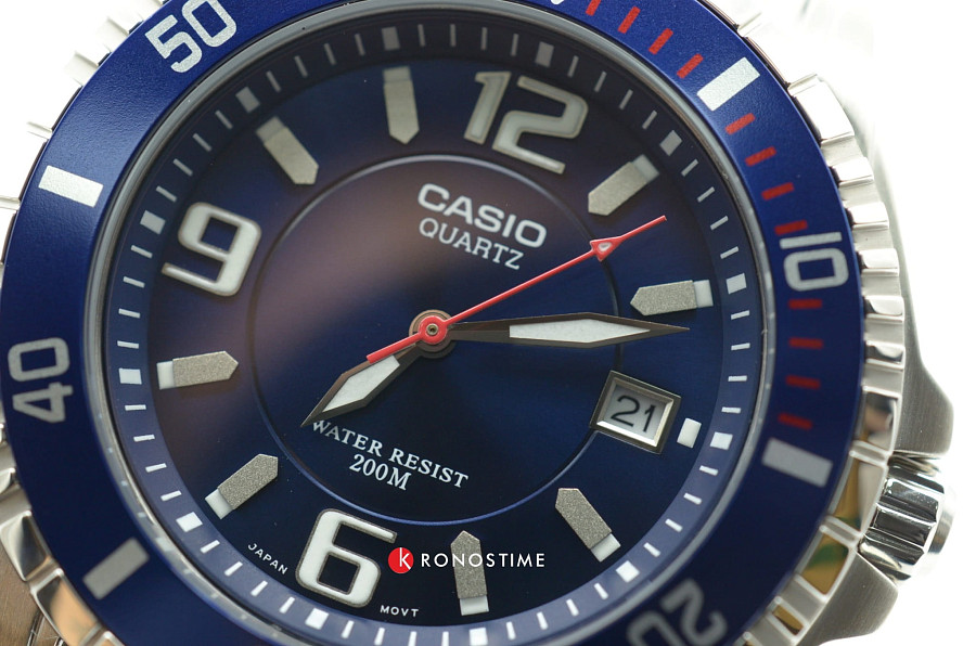 Часы Casio Collection MTD-1053D-2A — металл сталь, Япония