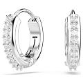 Стальные серьги Swarovski 5690670 с цирконами