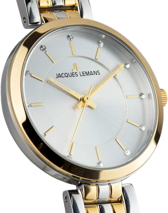 Часы Jacques Lemans Milano 1-2211C — металл сталь, Австрия