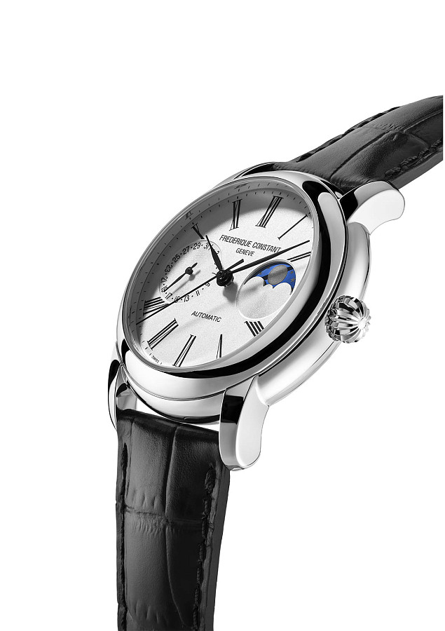 Часы Frederique Constant Classic Moonphase Manufacture FC-712MS4H6 — механические, металл сталь