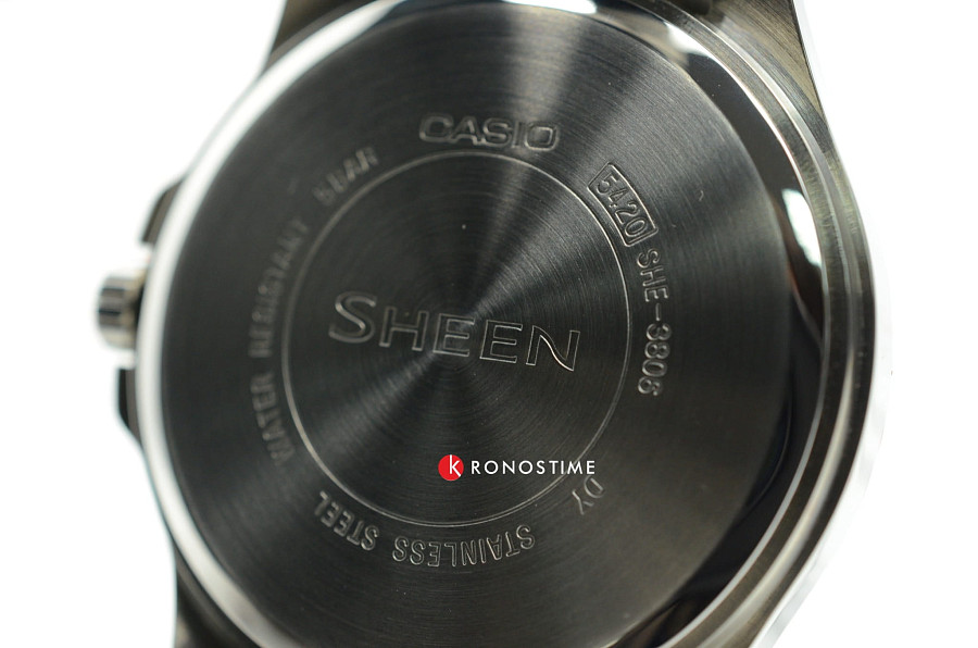 Часы Casio Sheen SHE-3806D-7A — Япония, автокварц (кинетик)