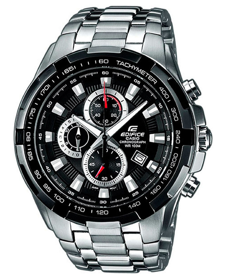 Часы Casio Edifice EF-539D-1AVUDF (EF-539D-1A) — мужские, черный