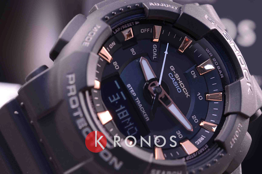 Часы Casio G-Shock GMA-S130PA-1A — женские, черный