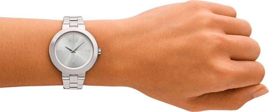Часы Armani Exchange Jackie AX5170 — кварцевые, металл сталь