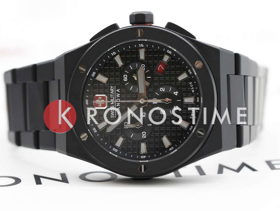 Часы Swiss Military Hanowa Sidewinder Ceramic SMWGI0002280 — кварцевые, керамика