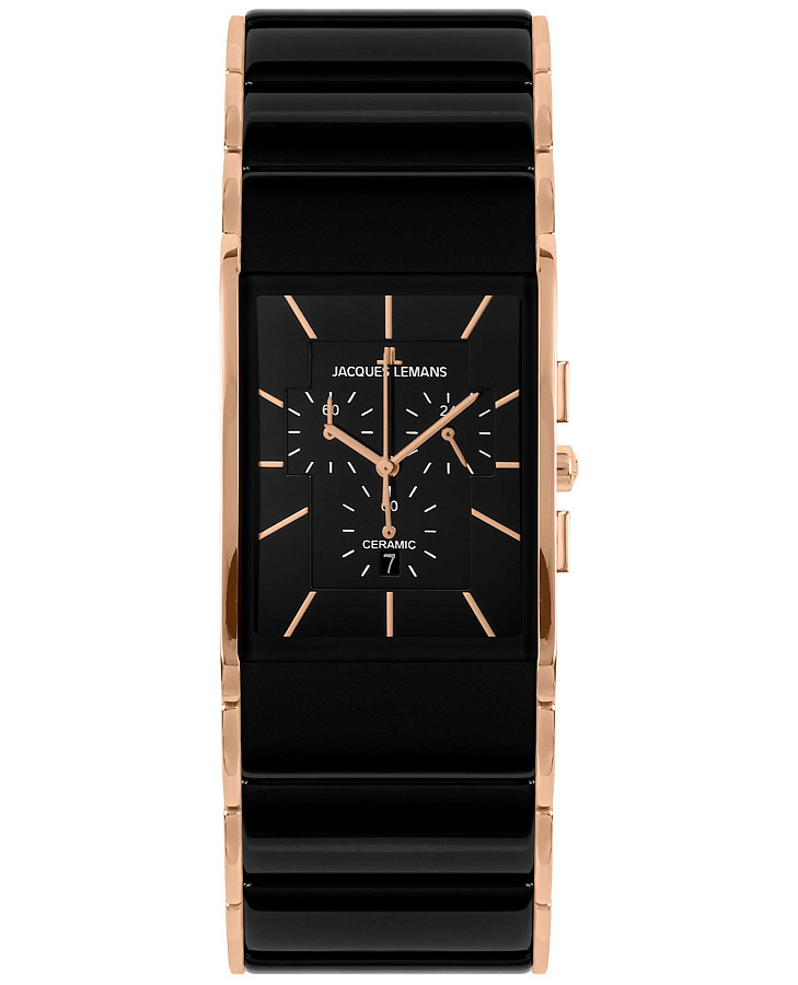 Часы Jacques Lemans Dublin 1-1941B — мужские, черный