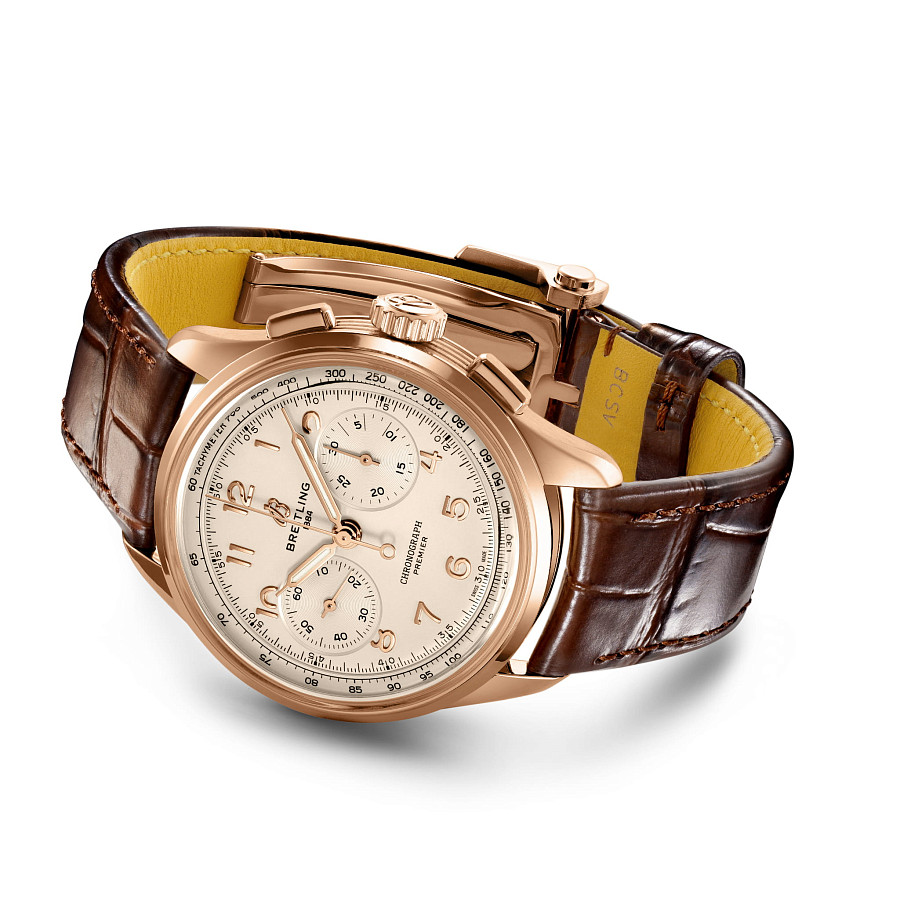 Часы Breitling Premier B09 Chronograph 40 RB0930371G1P1 — золото, Швейцария