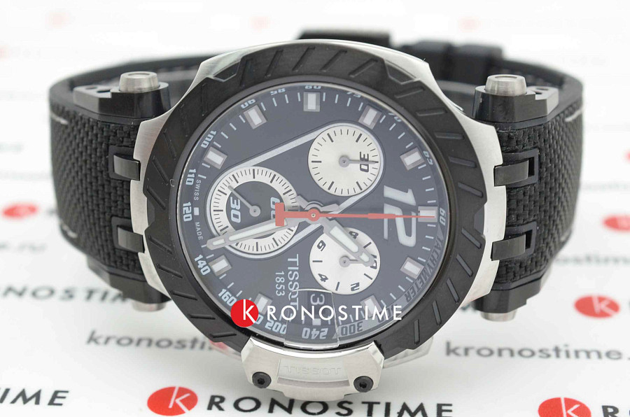 Часы Tissot T-Race Jorge Lorenzo 2019 T115.417.27.057.00 — мужские, черный