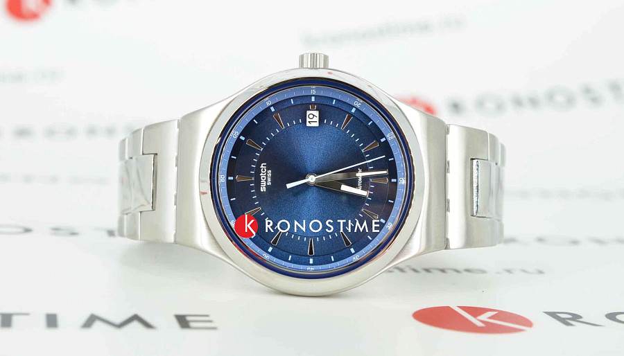 Часы Swatch Irony Sistem51 YIS435G — механические, металл сталь