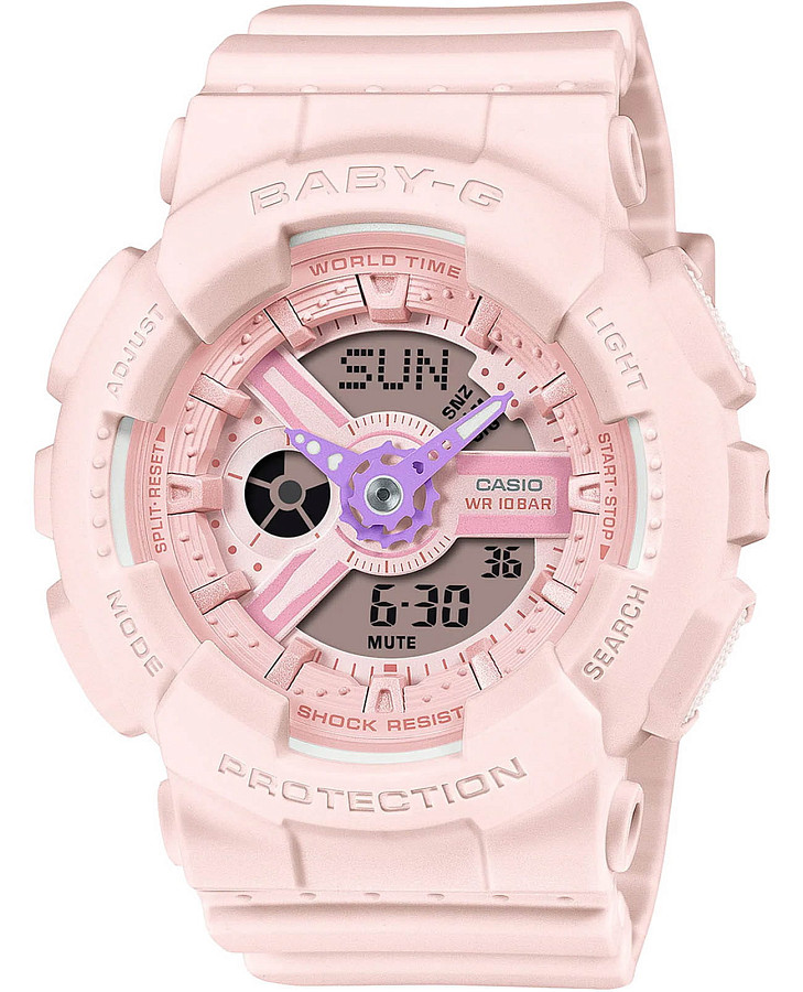 Часы Casio Baby-G BA-110AH-4A — женские, розовый